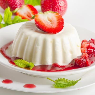 Epres panna cotta