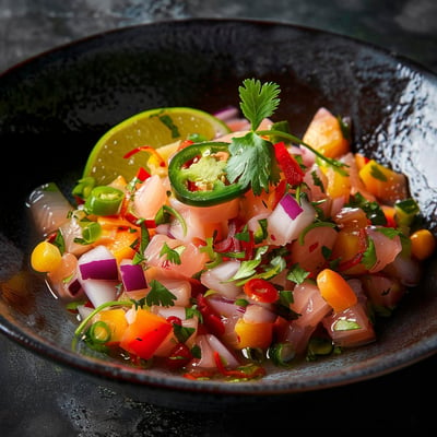 Ceviche - pikáns nyári halfogás Peruból