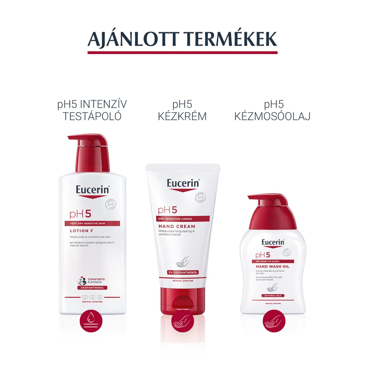 Eucerin pH5 Olajtusfürdő öko-utántöltő 400ml