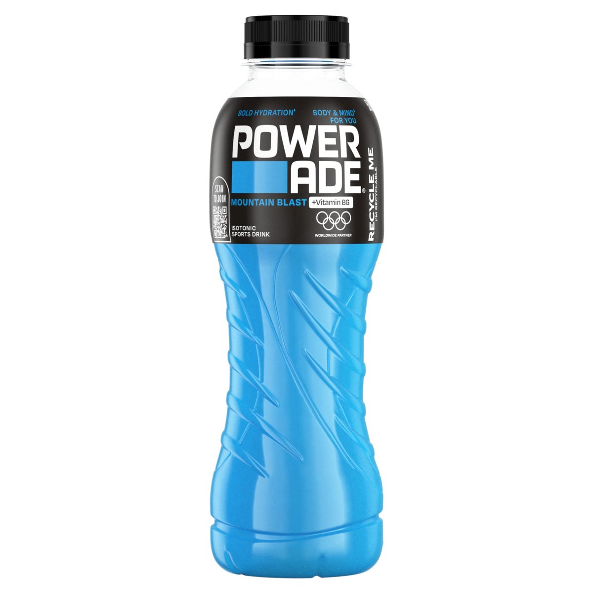 Powerade Mountain Blast szénsavmentes, vegyesgyümölcs-ízű, izotóniás sportital