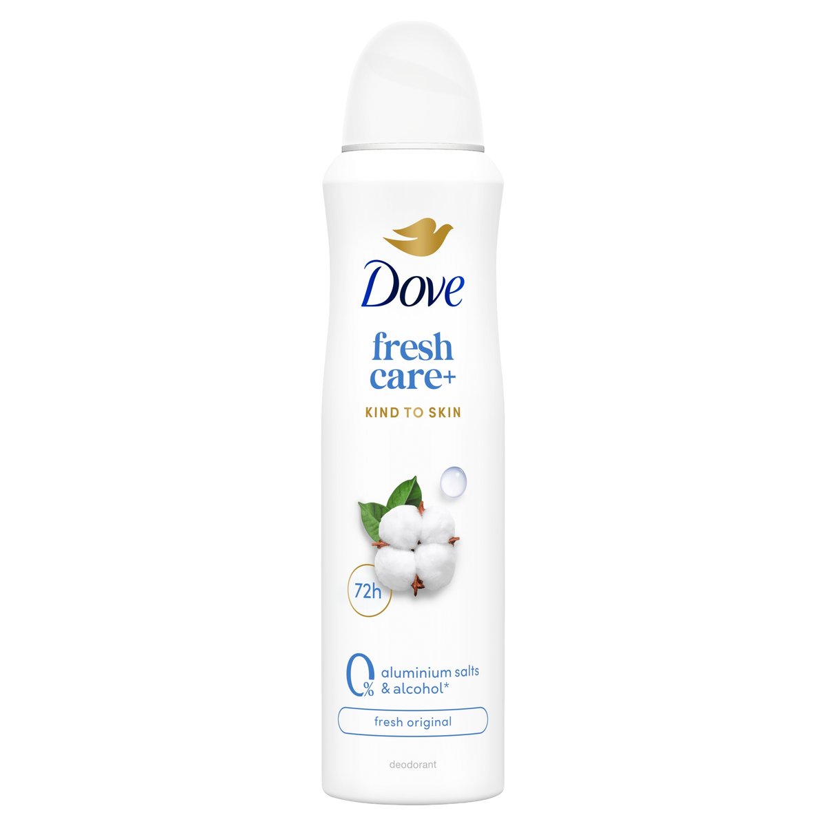 Dove Fresh Original 0% női dezodor 150 ml