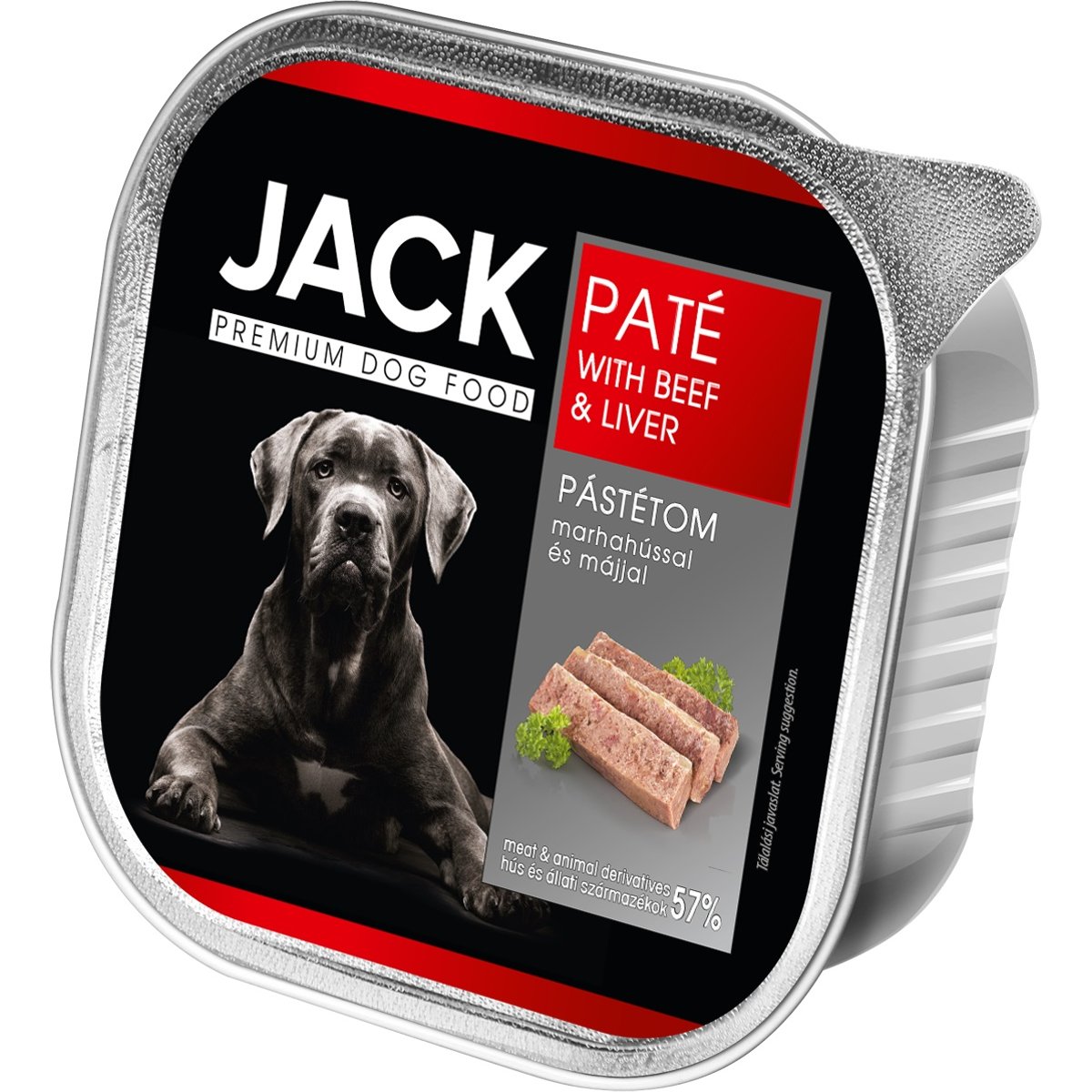 Jack marha pástétom májjal