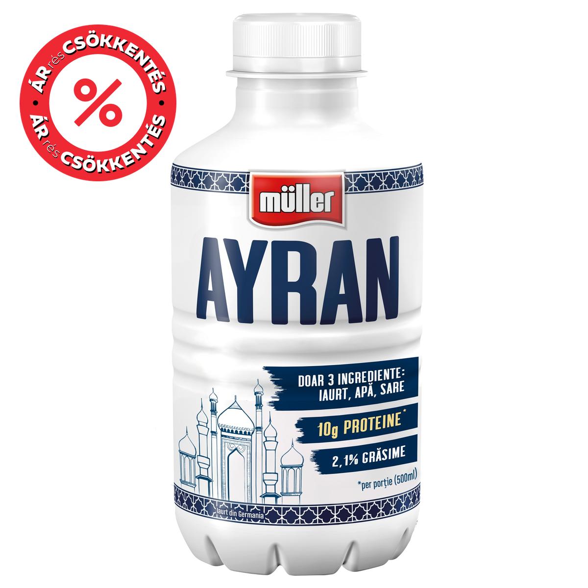 Müller Ayran joghurtalapú ital