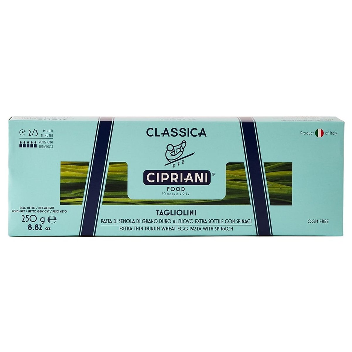 Cipriani Tagliolini spenóttal és tojással