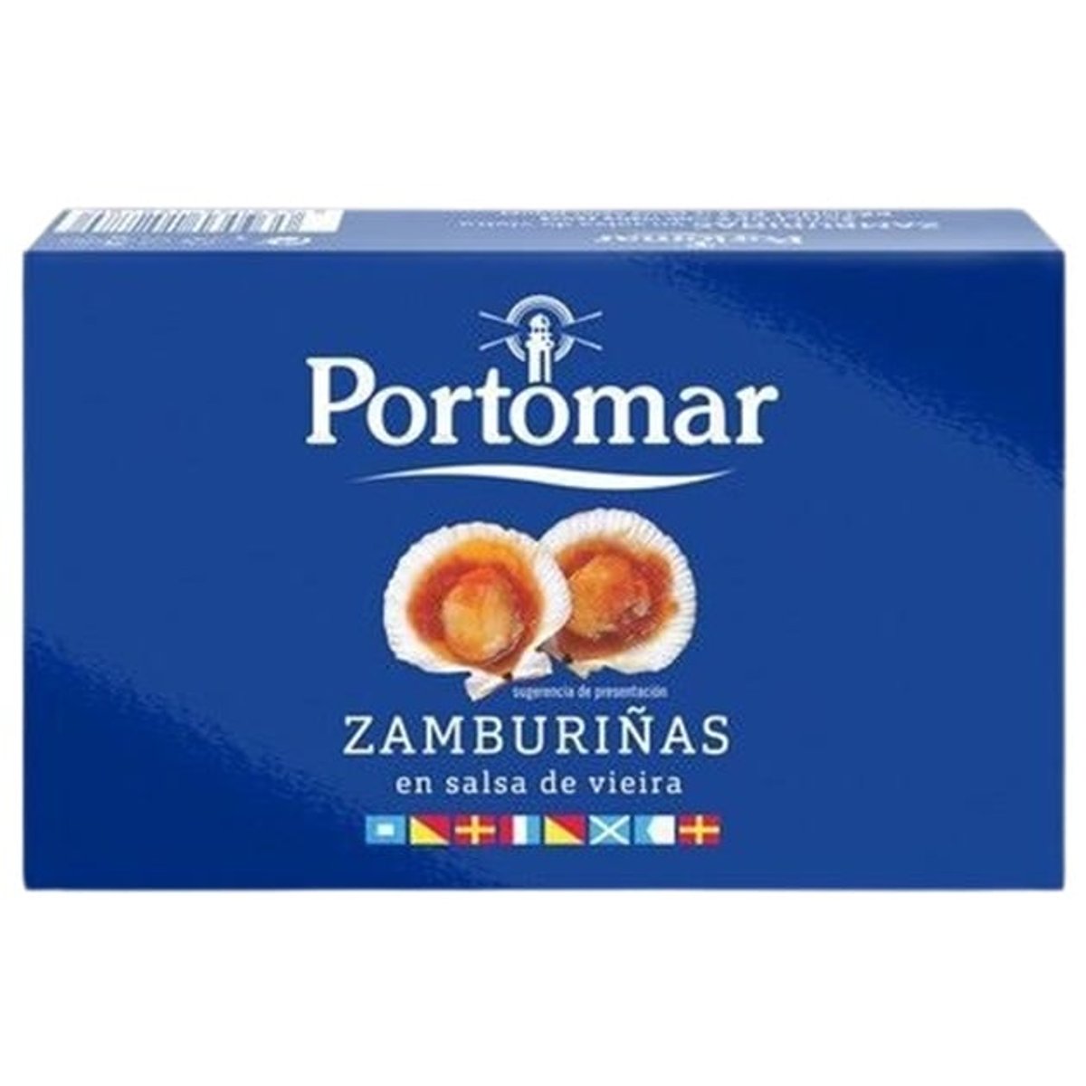 PORTOMAR Fésűkagyló marinált szószban, darabolt (111 g)