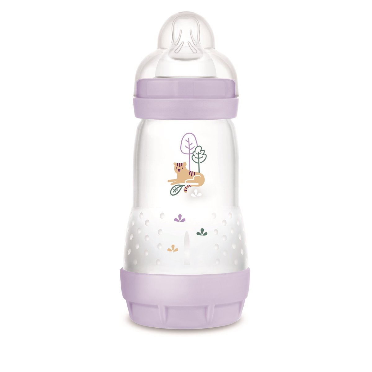 MAM Anti colic Matt cumisüveg 260ml, lány