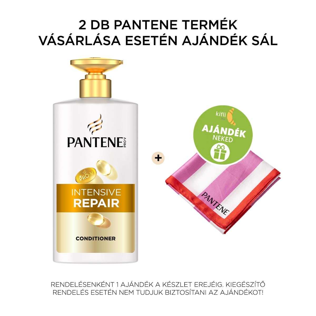Pantene Pro-V Repair & Protect balzsam, pumpás flakon, Active Nutri-Plex