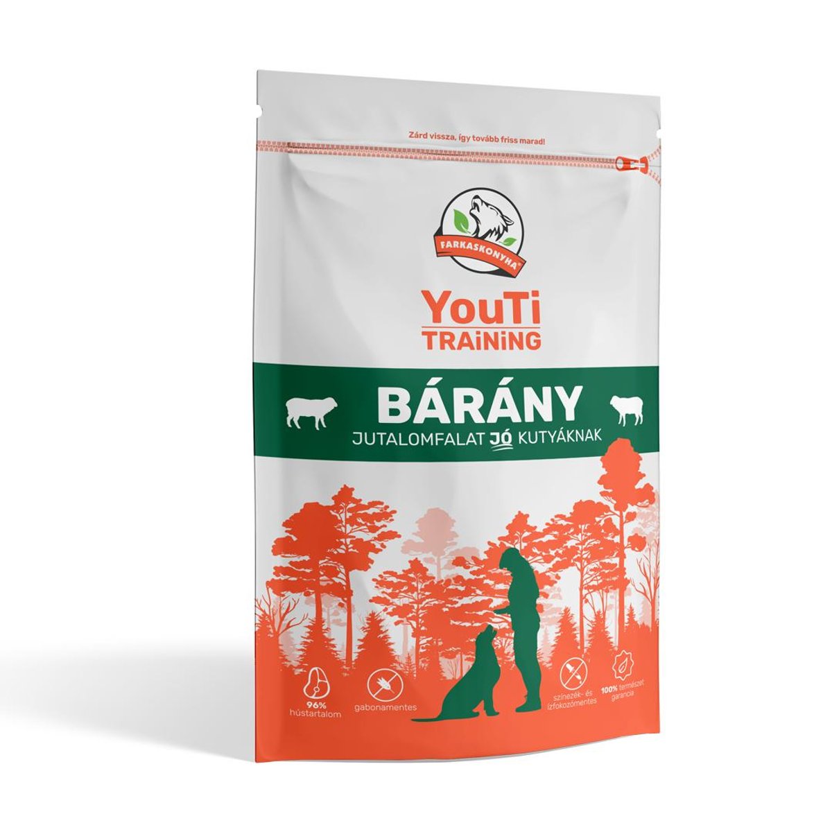 Farkaskonyha YouTi Training Bárány jutalomfalat