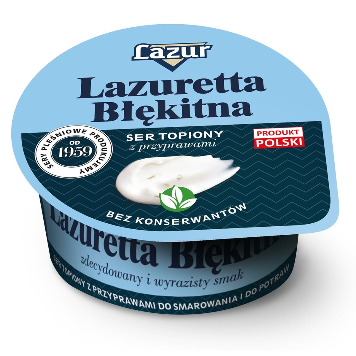 Lazuretta Blue kenhető kék márványsajt sajtkrém zöldfűszerekkel