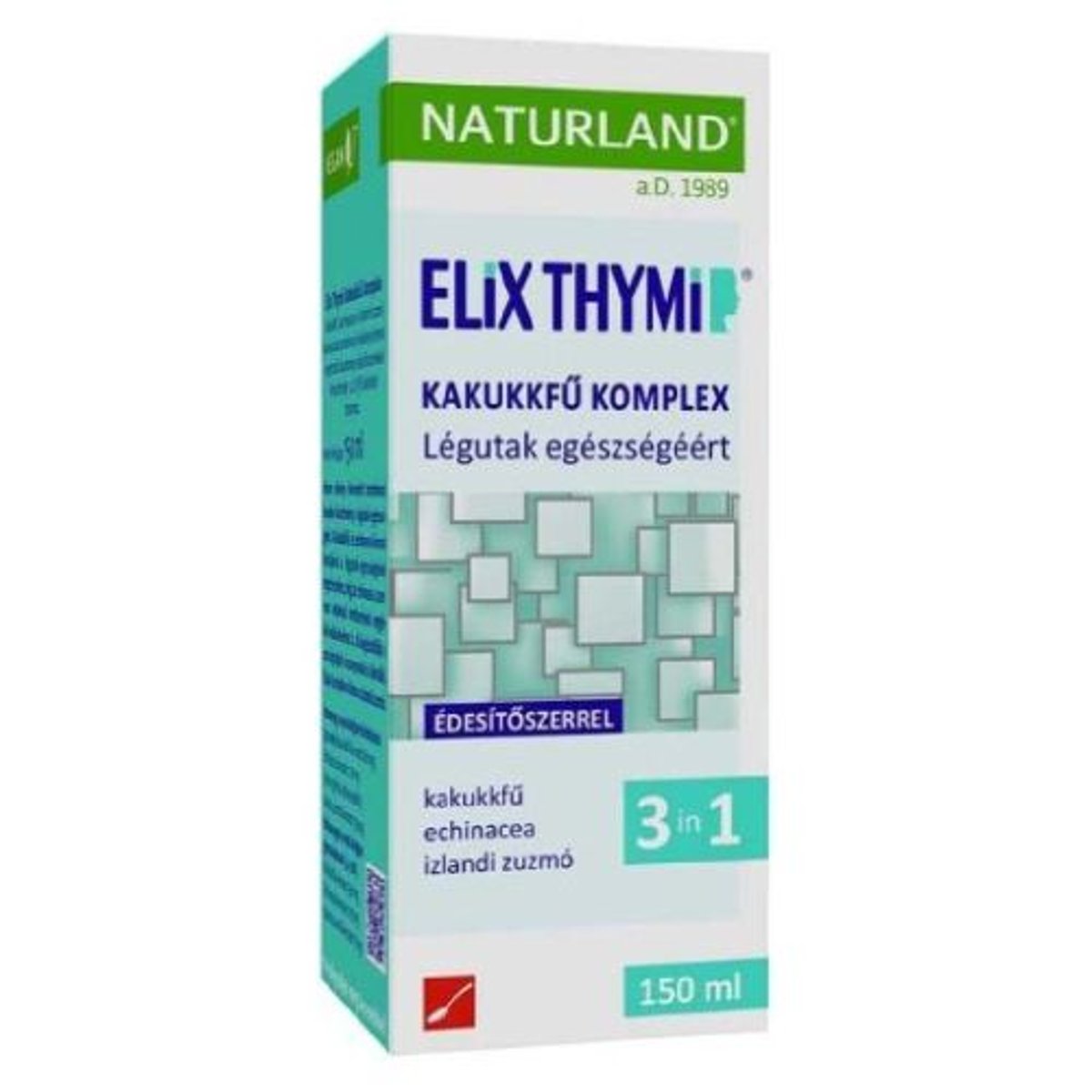 Naturland Elix Thymi Kakukkfű Komplex édesítőszerrel 150ml