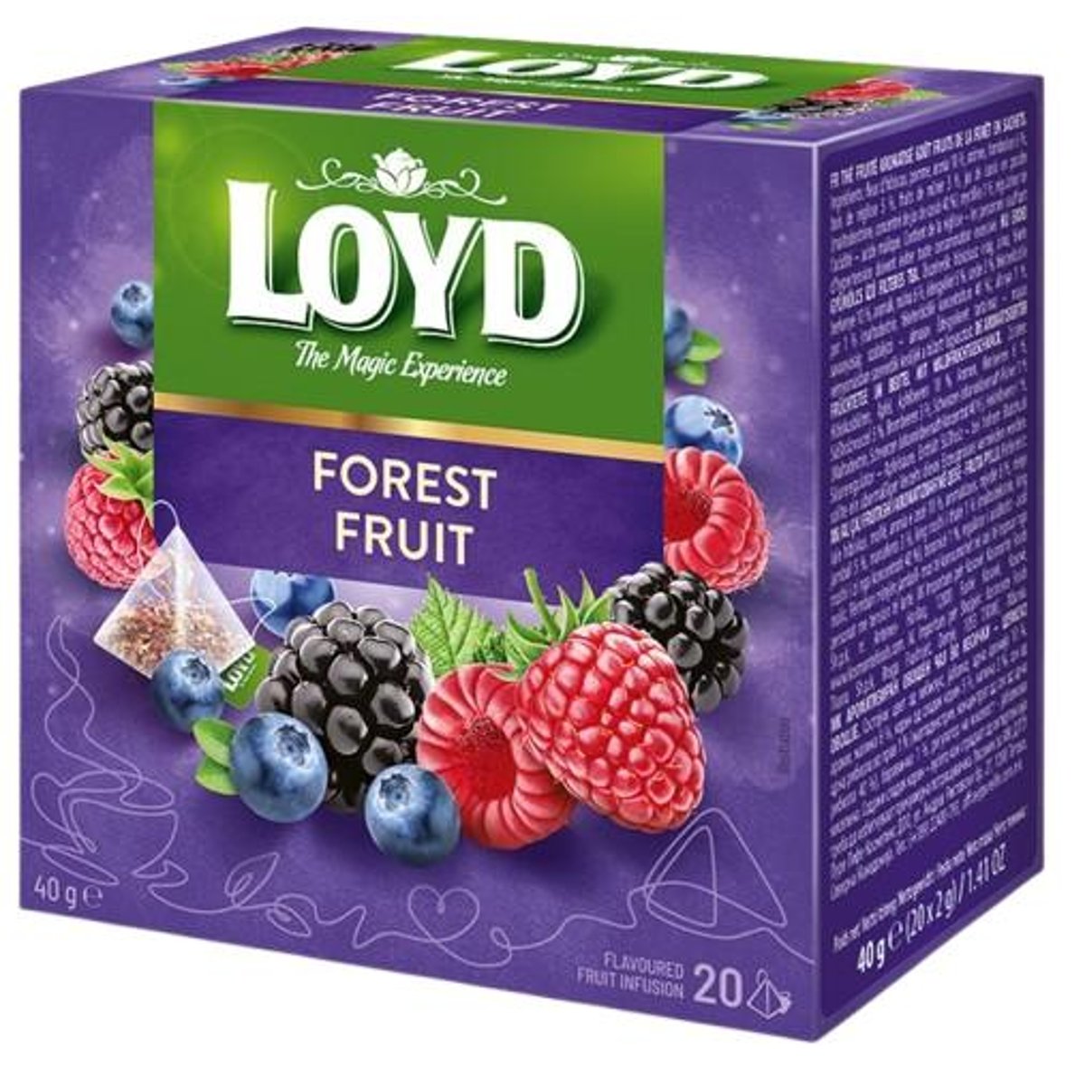 Loyd piramis filteres tea Erdei gyümölcs ízű