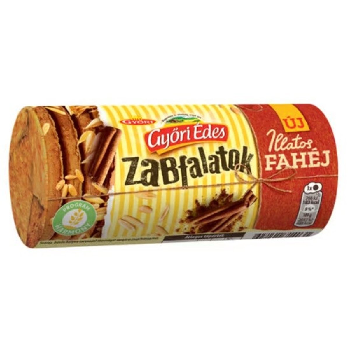 Győri Édes Zabfalatok fahéjas