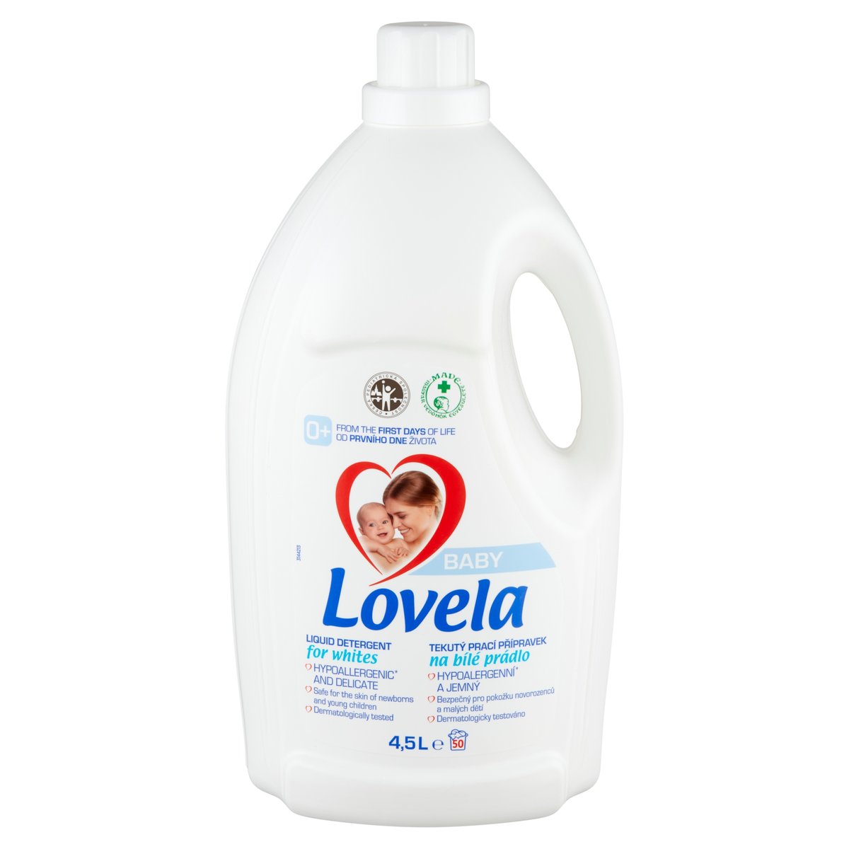 Lovela Baby Hipoallergén folyékony mosószer fehér ruhákhoz 4. 5l