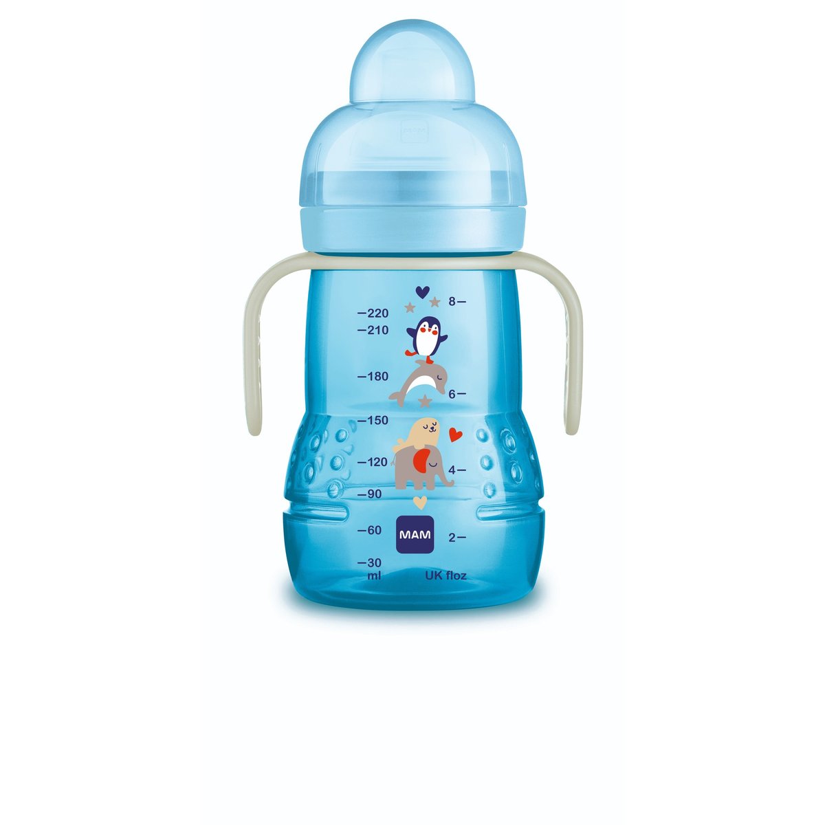 MAM Trainer Night tanulópohár 220ml fiú