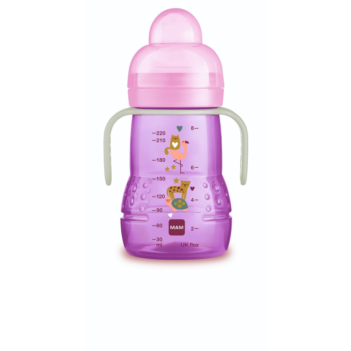 MAM Trainer Night tanulópohár 220ml lány