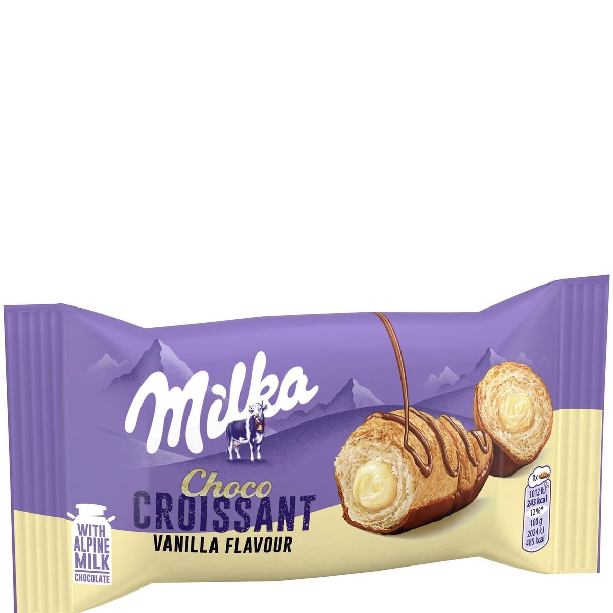Milka vaníliás croissant