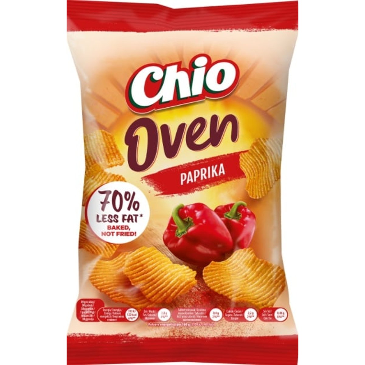 Chio Oven Kemencében sütött paprika ízű burgonyachips