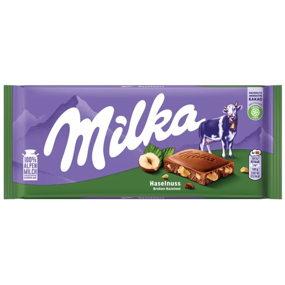 Milka mogyorós tejcsokoládé