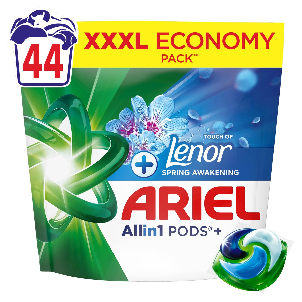 Ariel PODS+ Mosókapszula Fresh Air 44 db