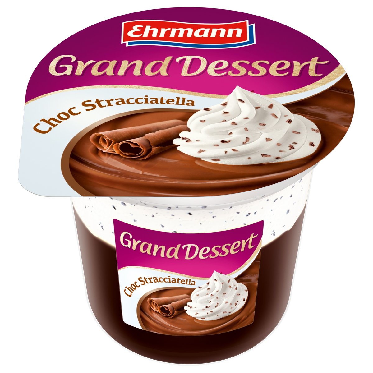 Ehrmann Grand Dessert sztracsatellás puding habbal