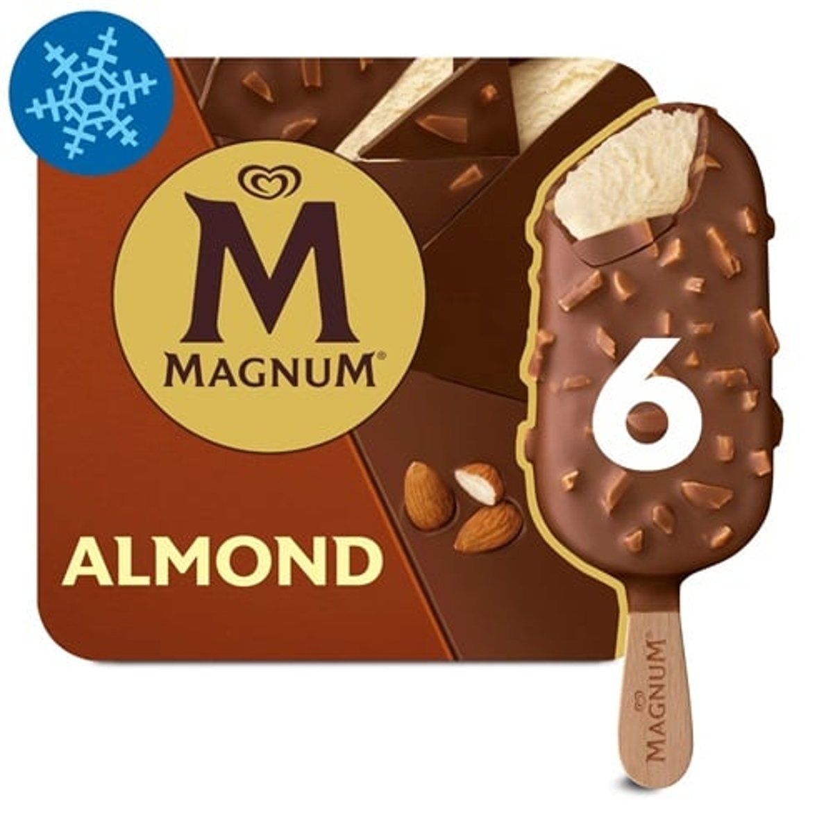 Magnum Multipack Jégkrém Mandula 6x100ml