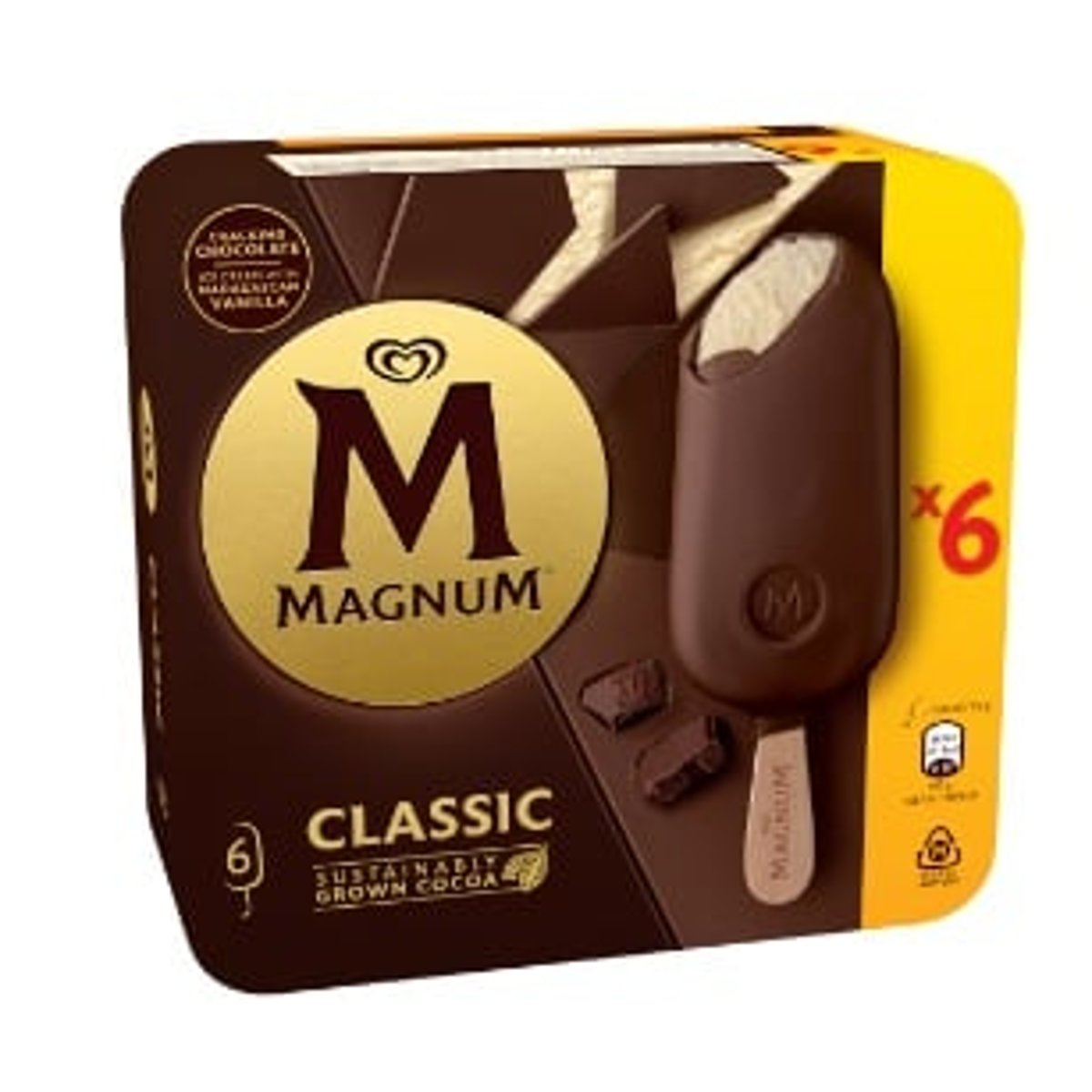 Magnum Multipack Jégkrém Klasszik 6x100ml