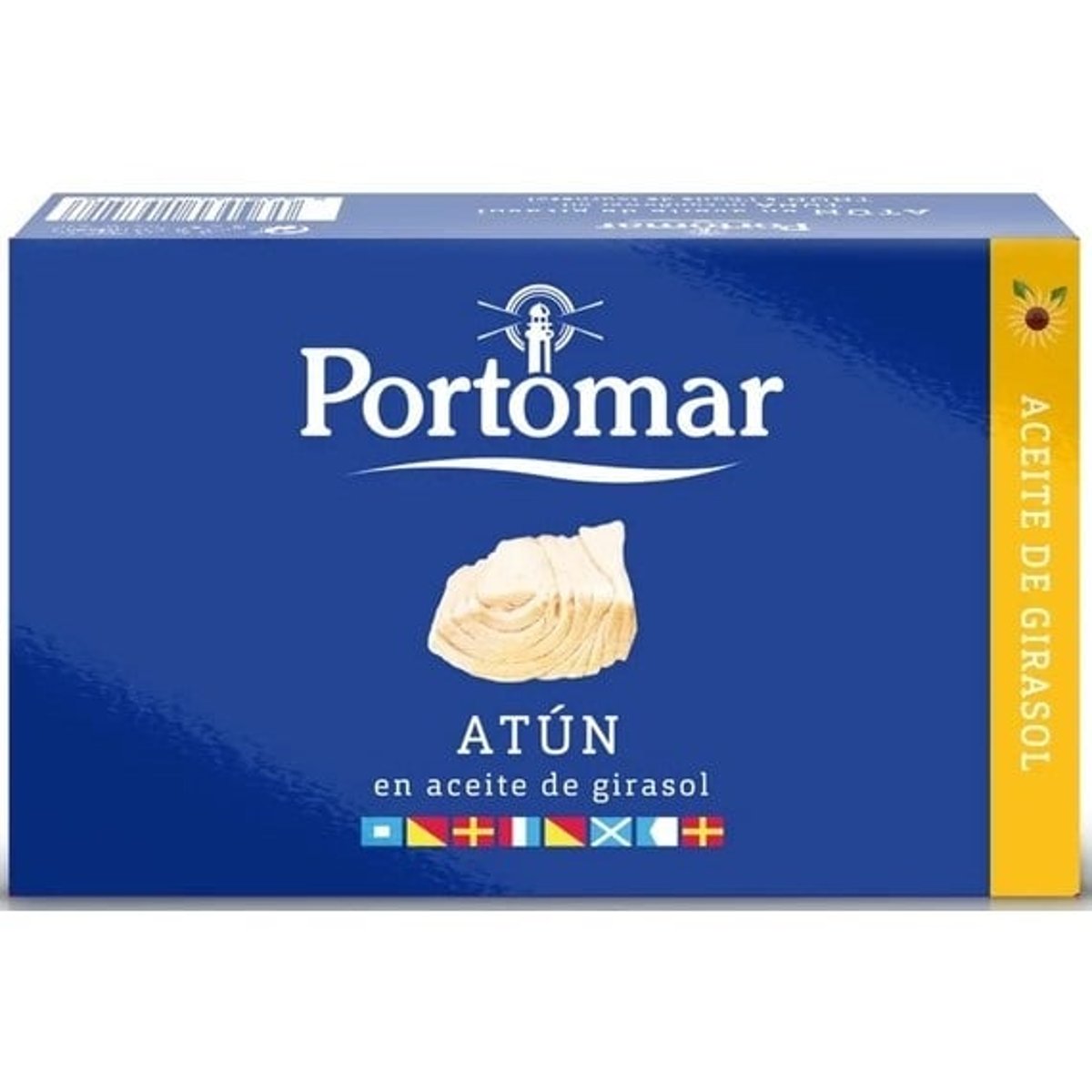 PORTOMAR - Csíkos hasú tonhal napraforgó olajban (110g)