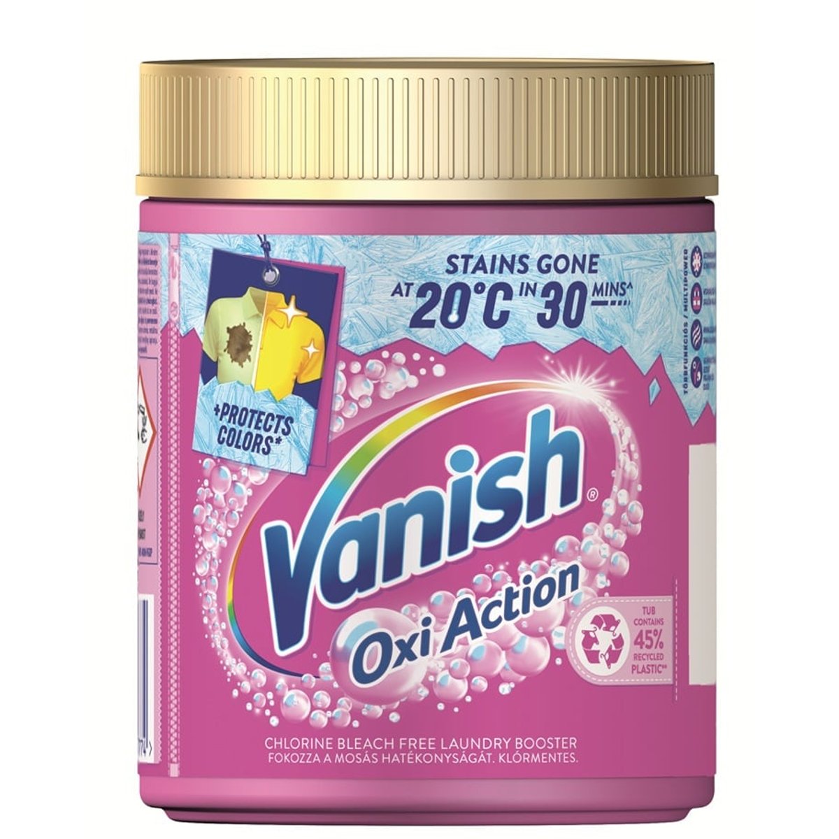 Vanish Oxi Action Folteltávolító Por