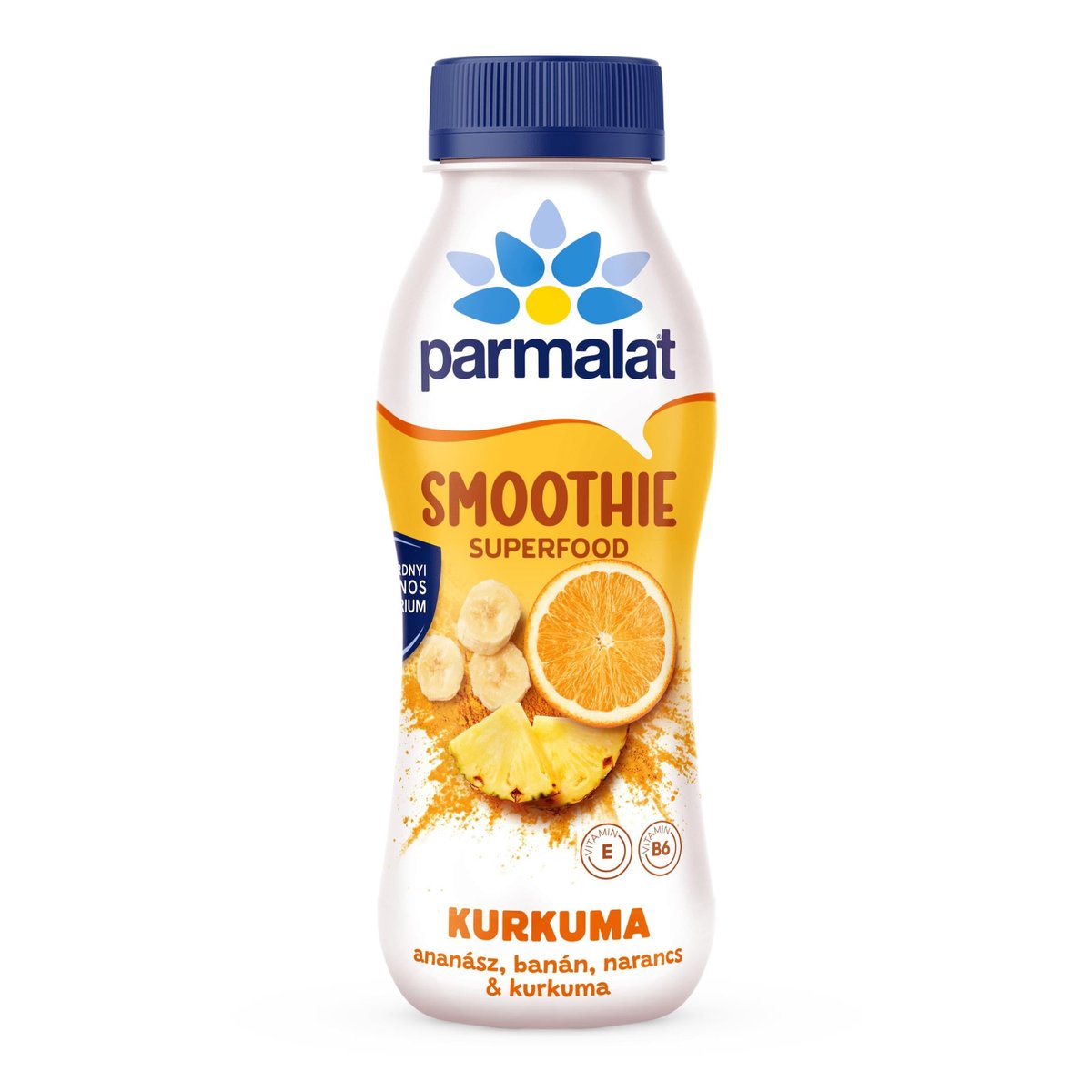 Parmalat Smoothie Kurkuma, ananász, banán, narancs