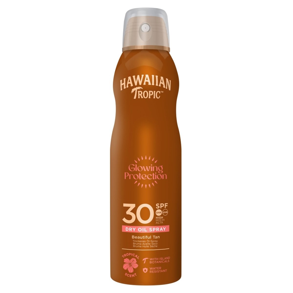 Hawaiian Tropic Glowing Protection SPF30 napolaj spray