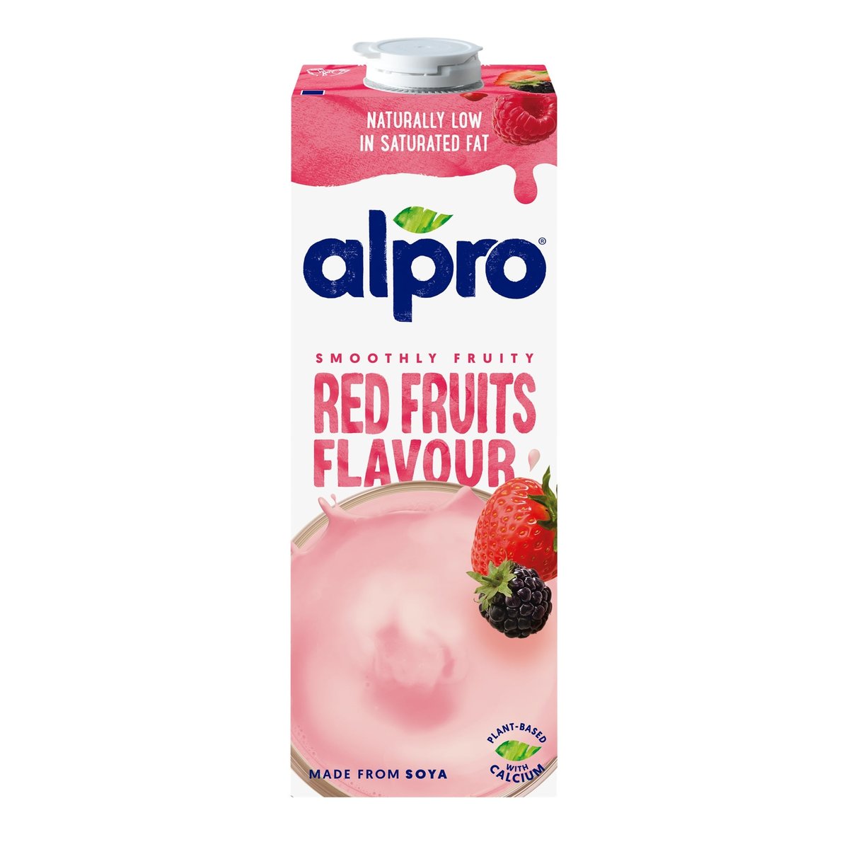 Alpro pirosgyümölcsös szójaital