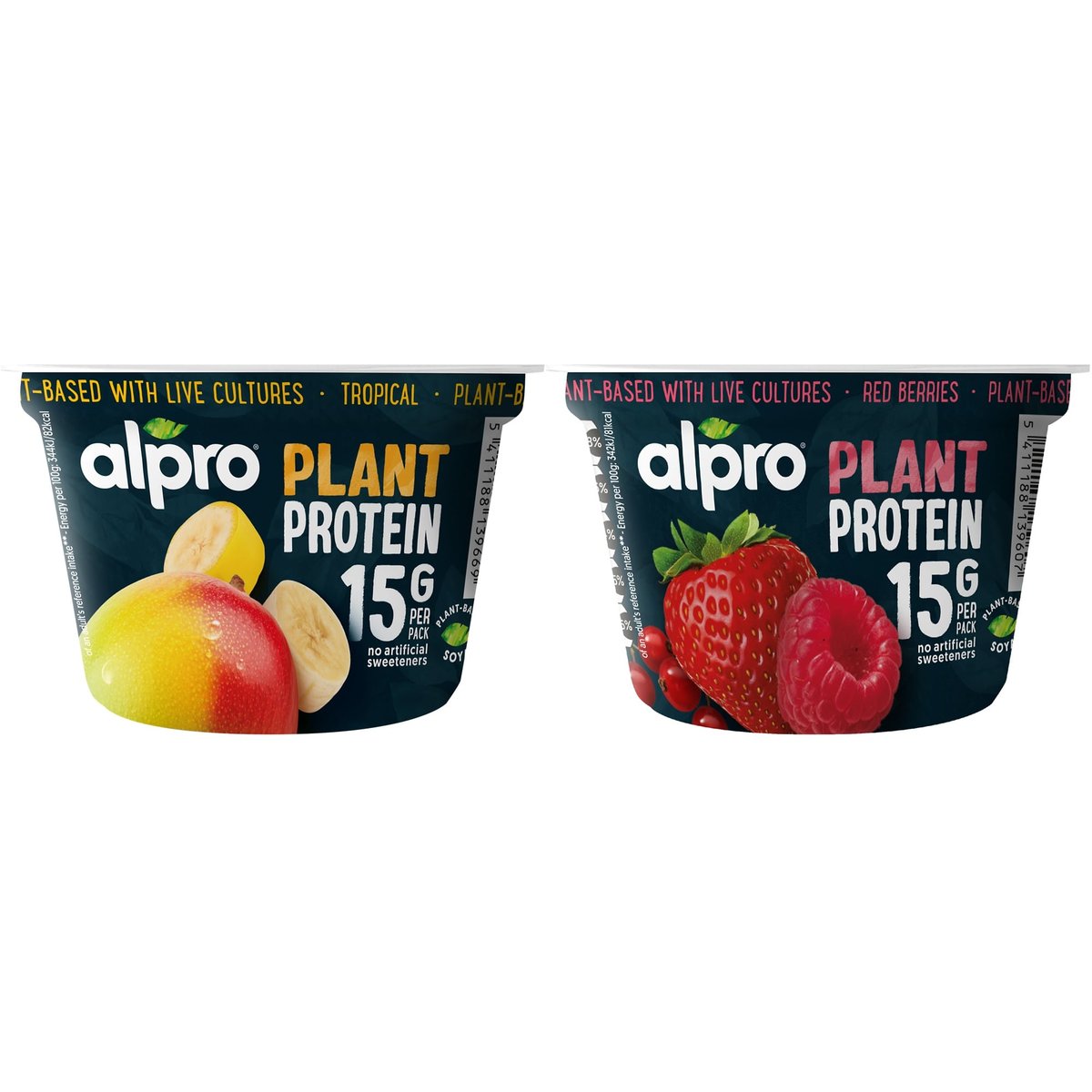 Alpro proteines szójagurt többféle ízben