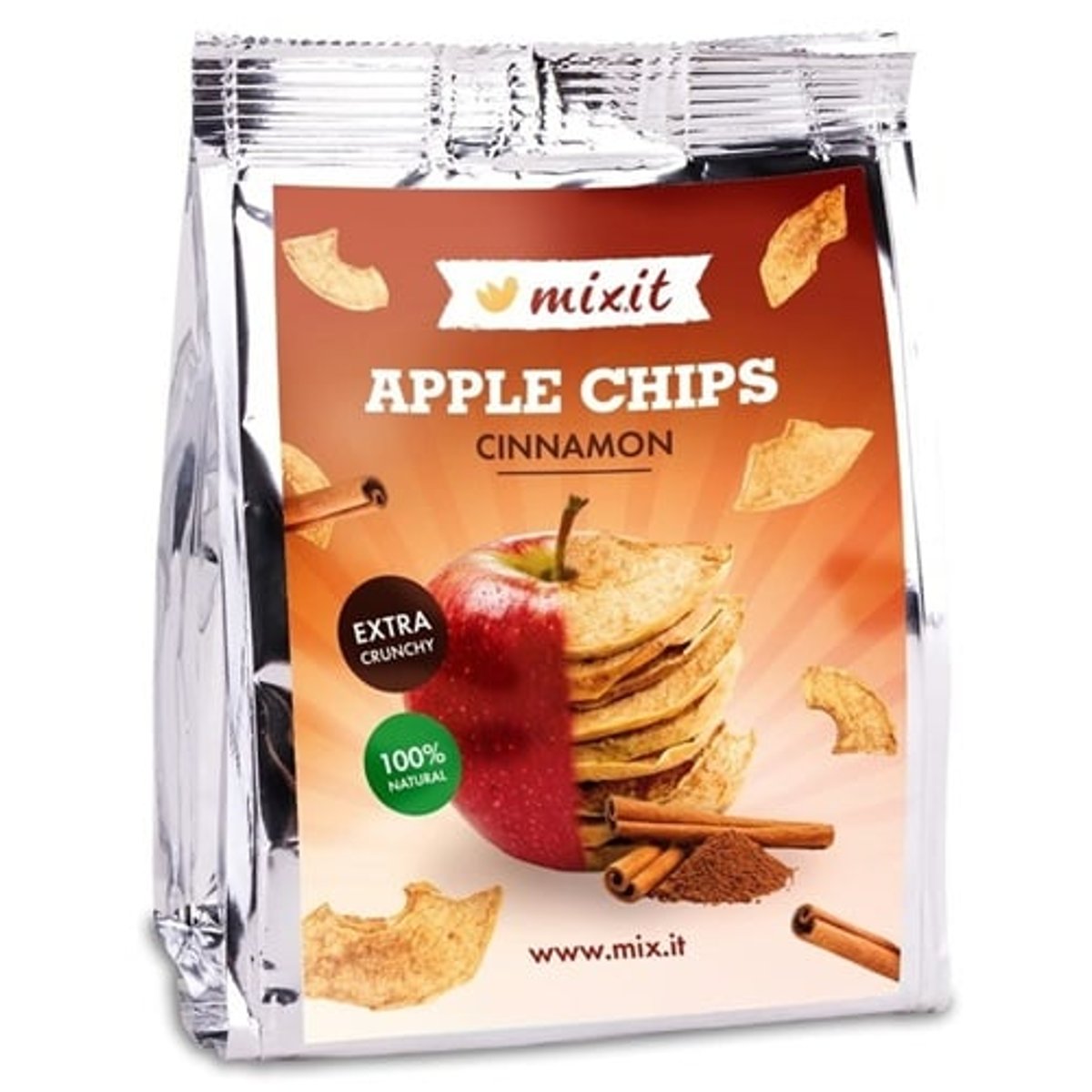 Mixit Zsebbe való Almachips - fahéjjal