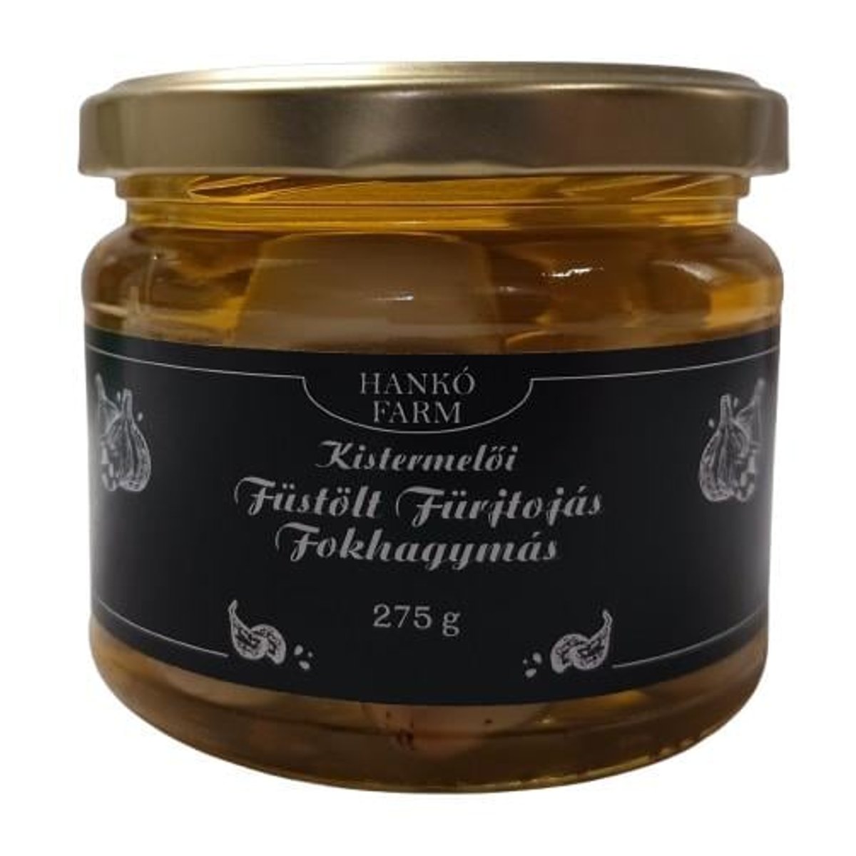 Füstölt fürjtojás üvegben- fokhagymás
