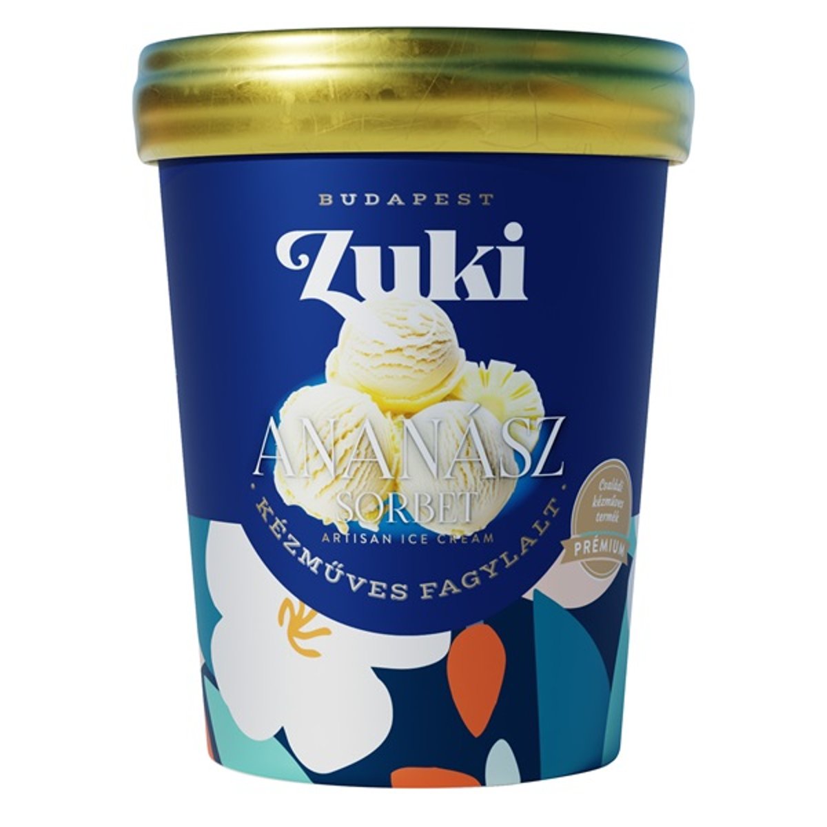 Zuki Ananász sorbet fagylalt