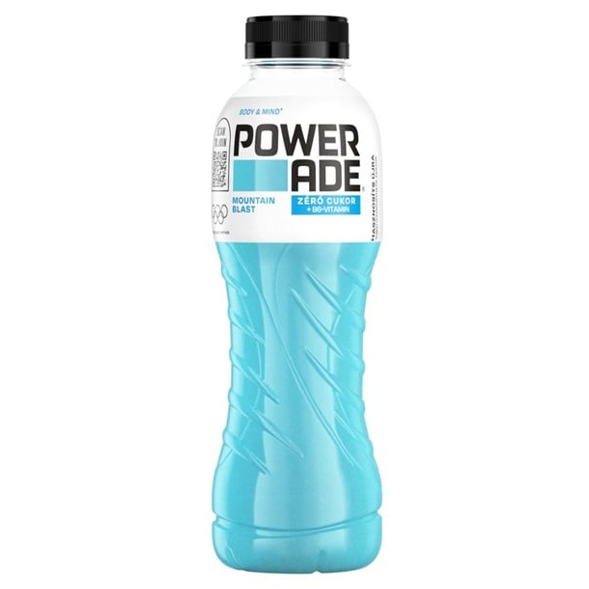 Powerade Mountain Blast zéró cukor vegyes bogyósgyümölcs ízű energiamentes ital
