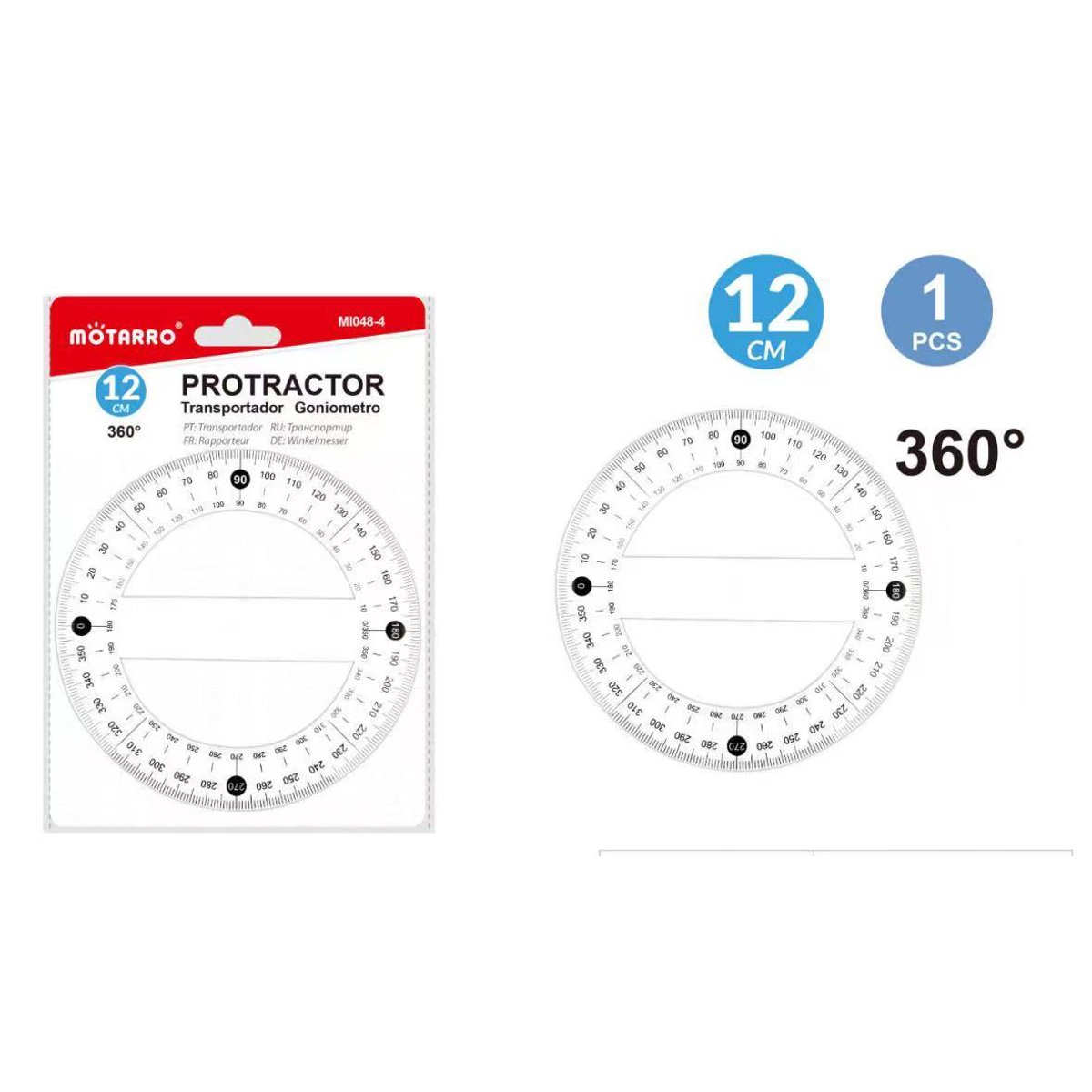 Szögmérő 360 fokos