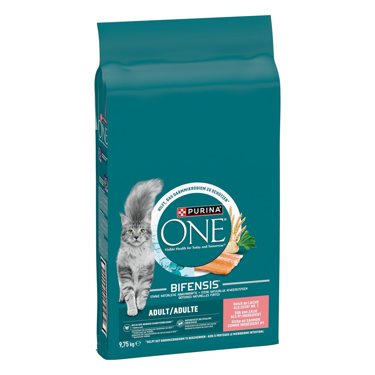 PURINA ONE Lazacban gazdag száraz macskaeledel