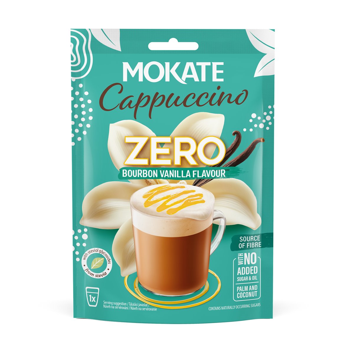 Mokate ZERO Cappucino BOURBON VANÍLIA