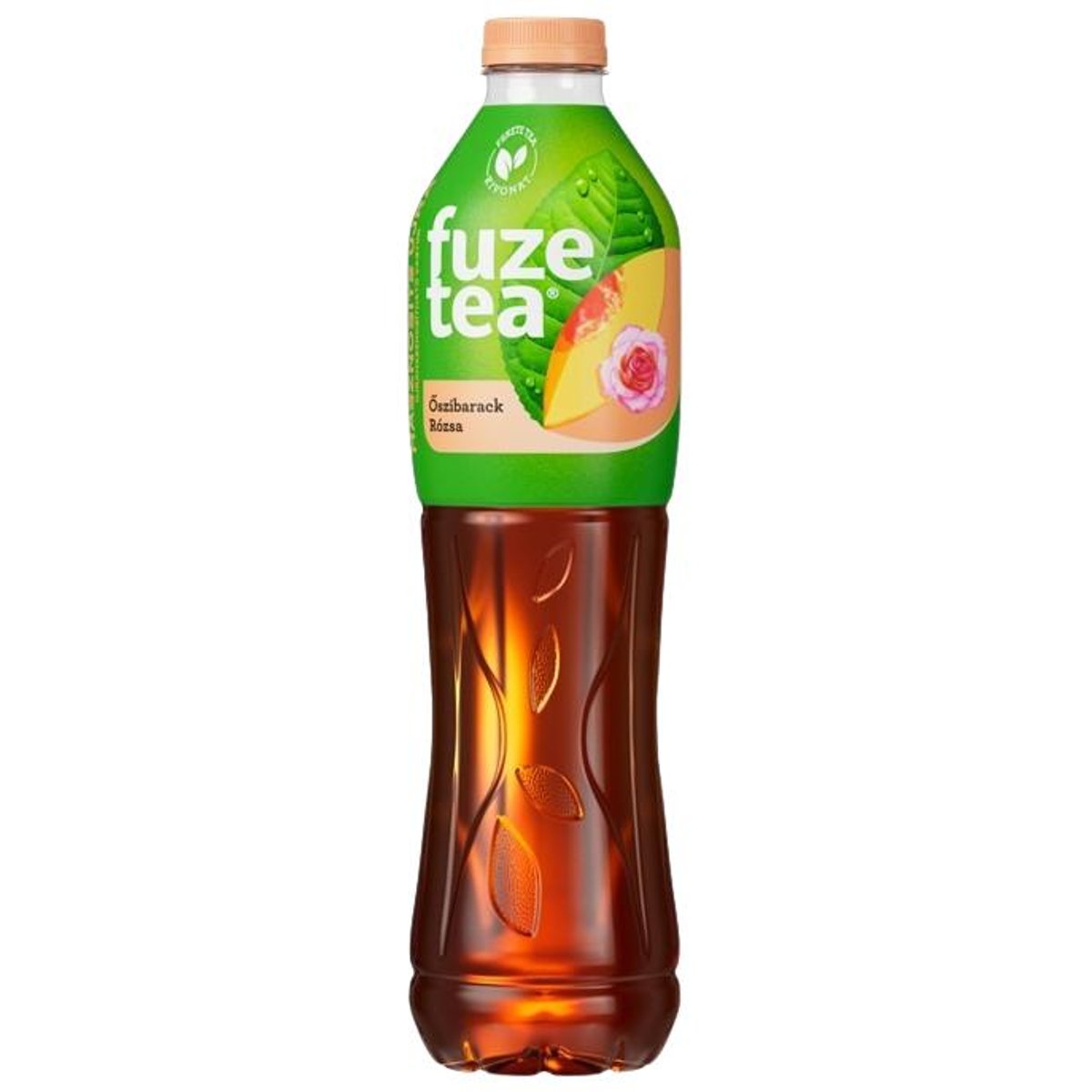 Fuze Tea szénsavmentes őszibarack- és rózsaízű üdítőital fekete tea kivonattal