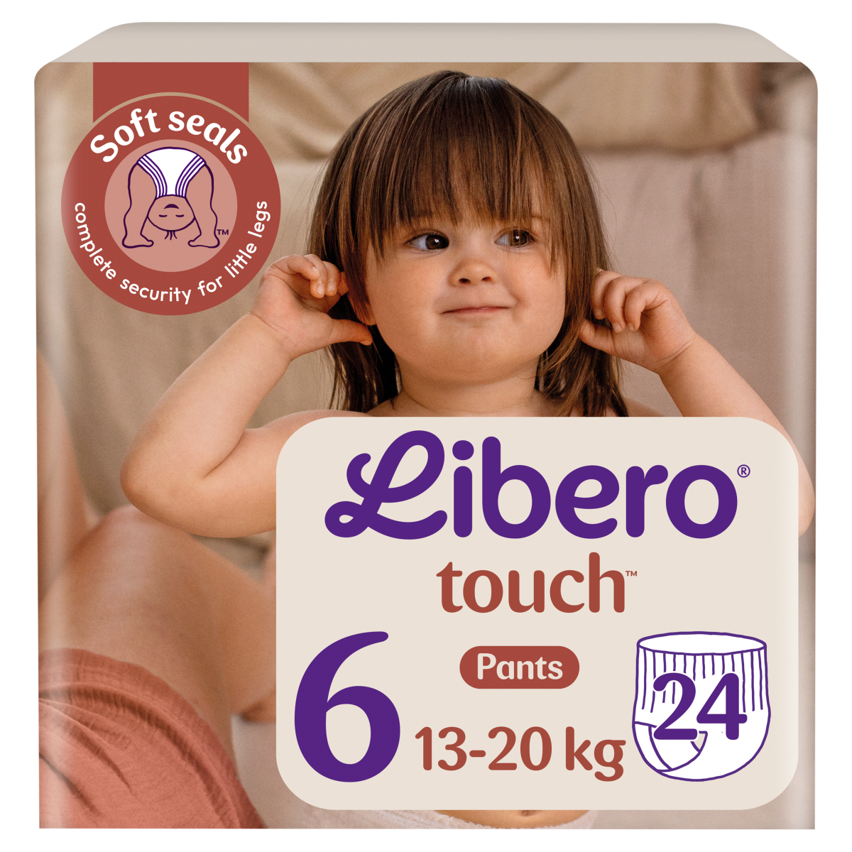 LIBERO Touch 6 bugyipelenka 13-20kg (6-os méret)
