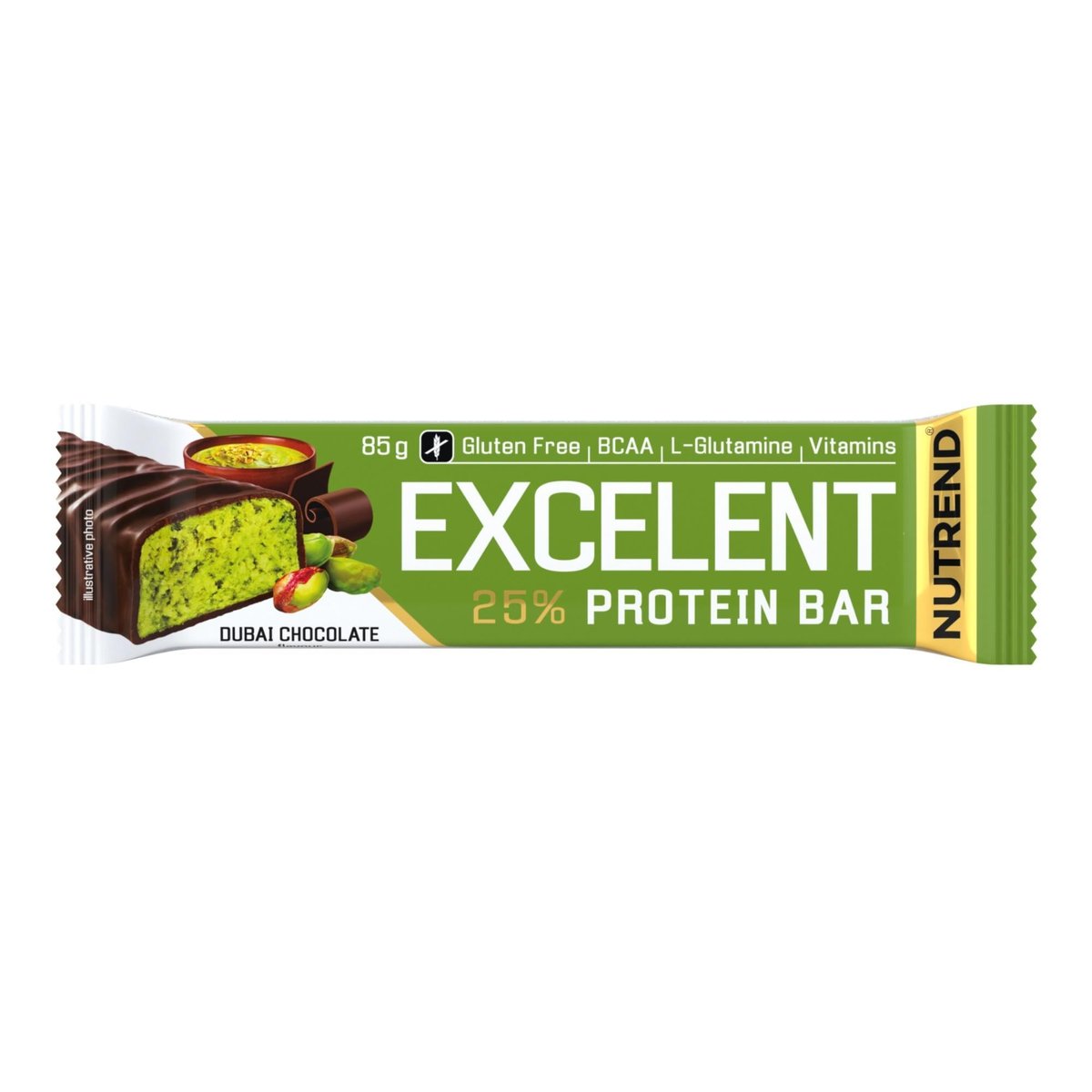 Nutrend Excelent Dubai csokis proteinszelet