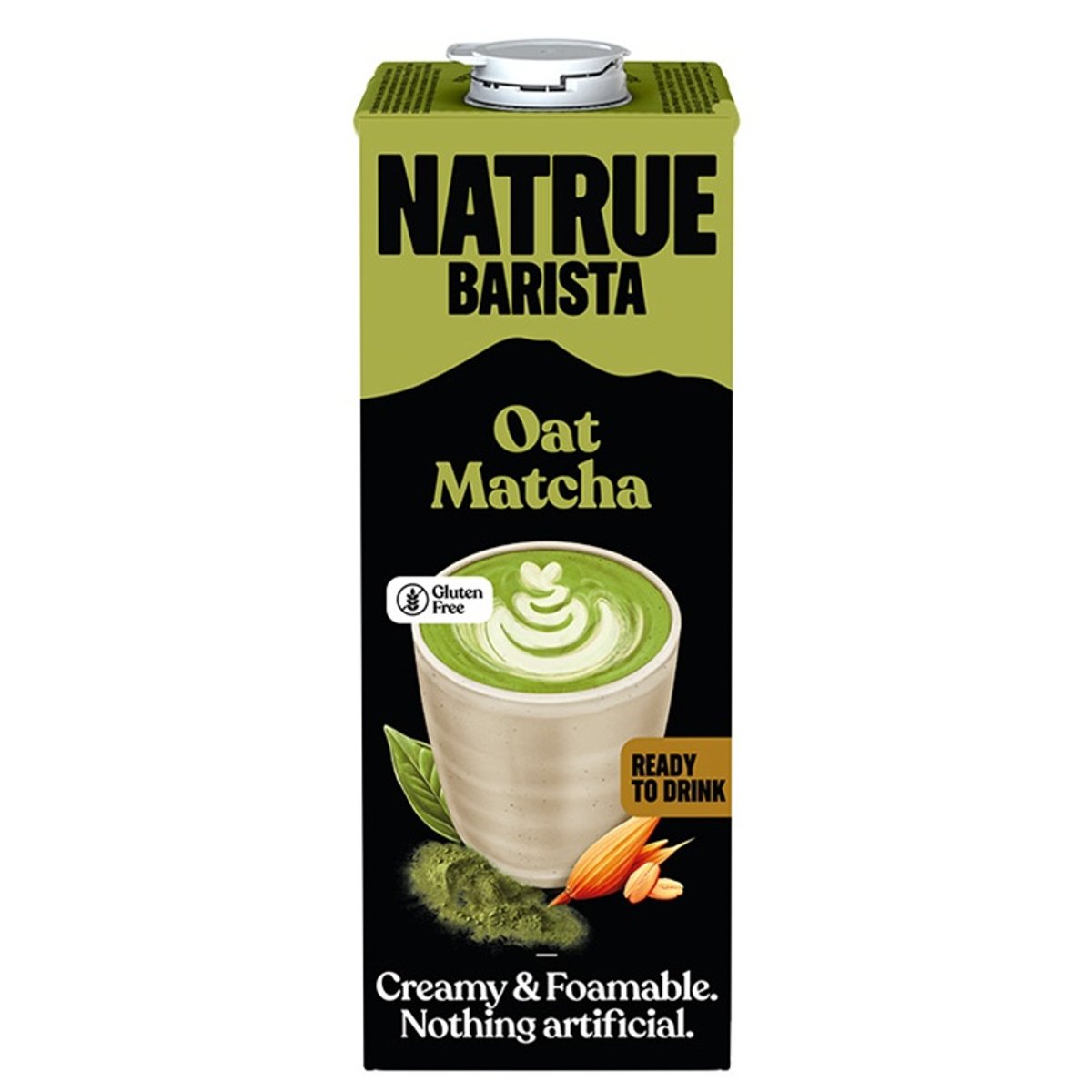 Natrue Barista zabital alapú matcha latte