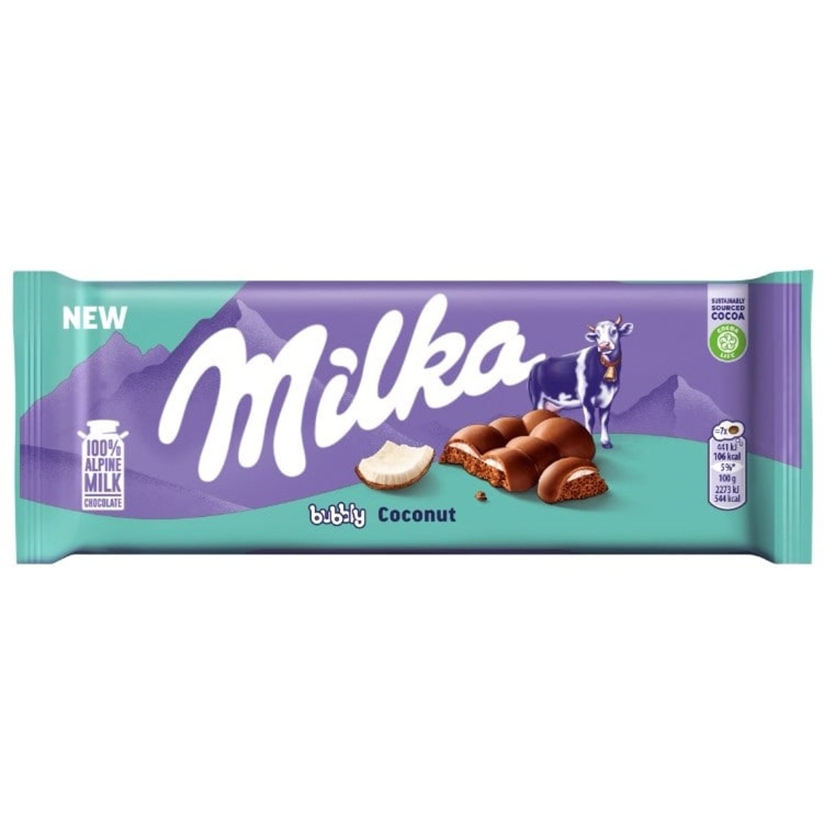 Milka Bubbly kókusz