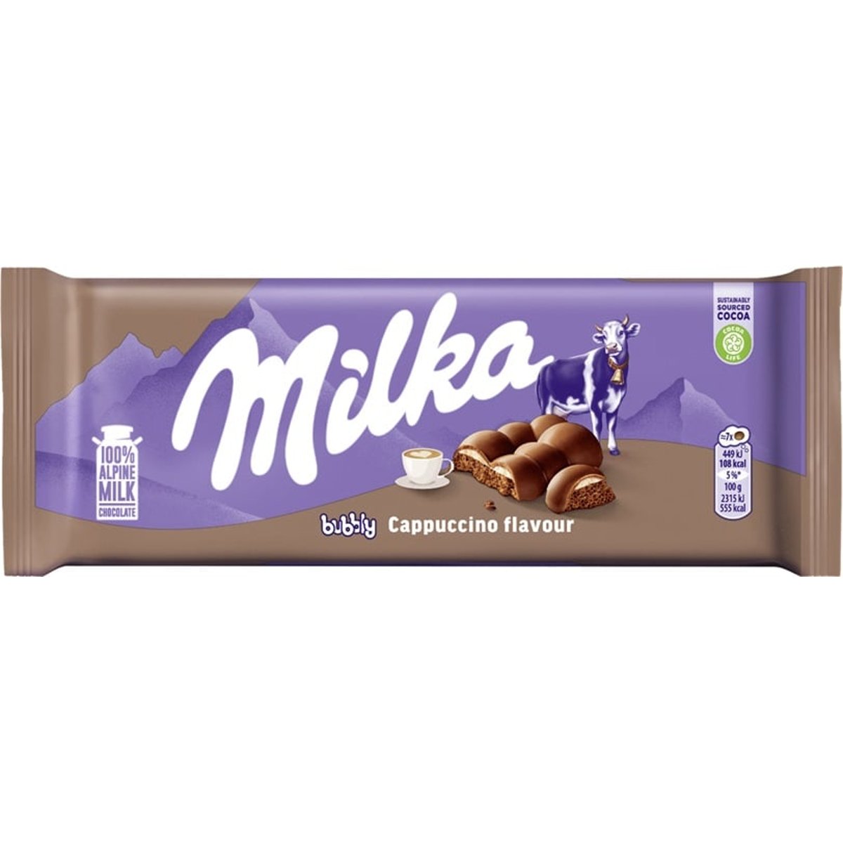 Milka bubbly Capuccino