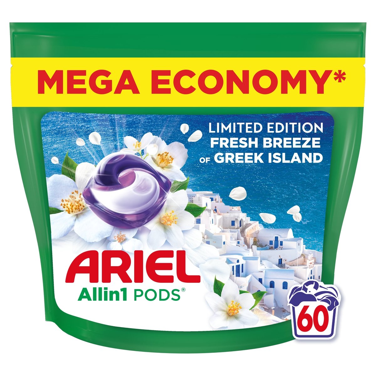 Ariel All-in-1 PODS Mosókapszula Fresh Breeze of Greek Island