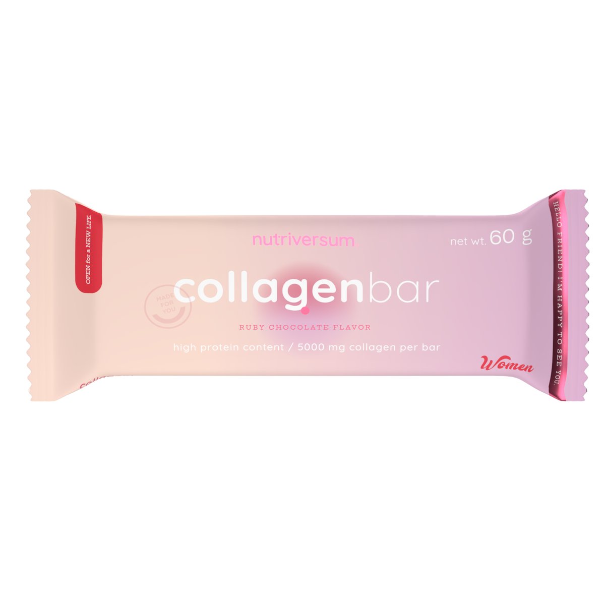 Nutriversum Collagen ruby-chocolate szelet