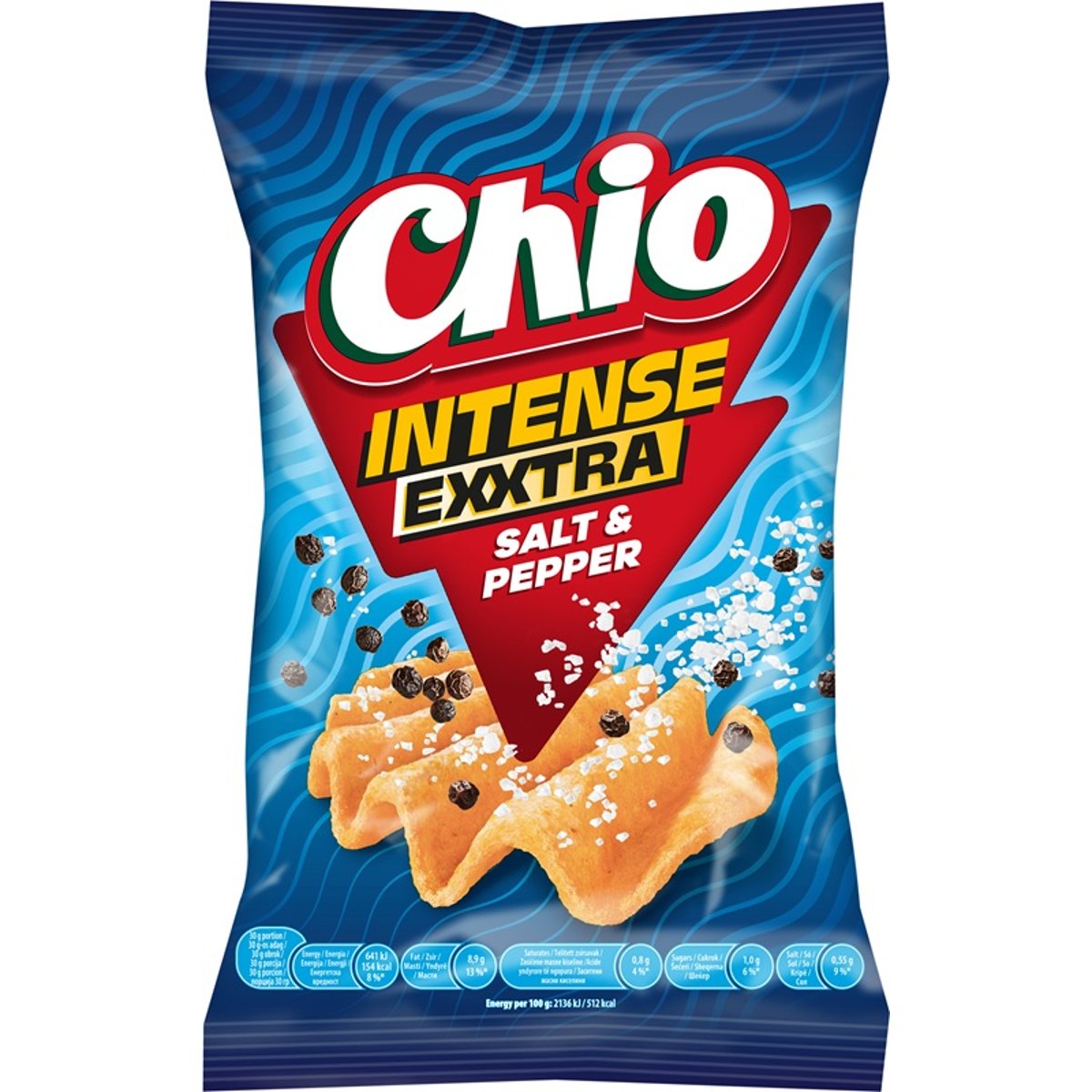 Chio Intense Só és Bors ízű Burgonyachips