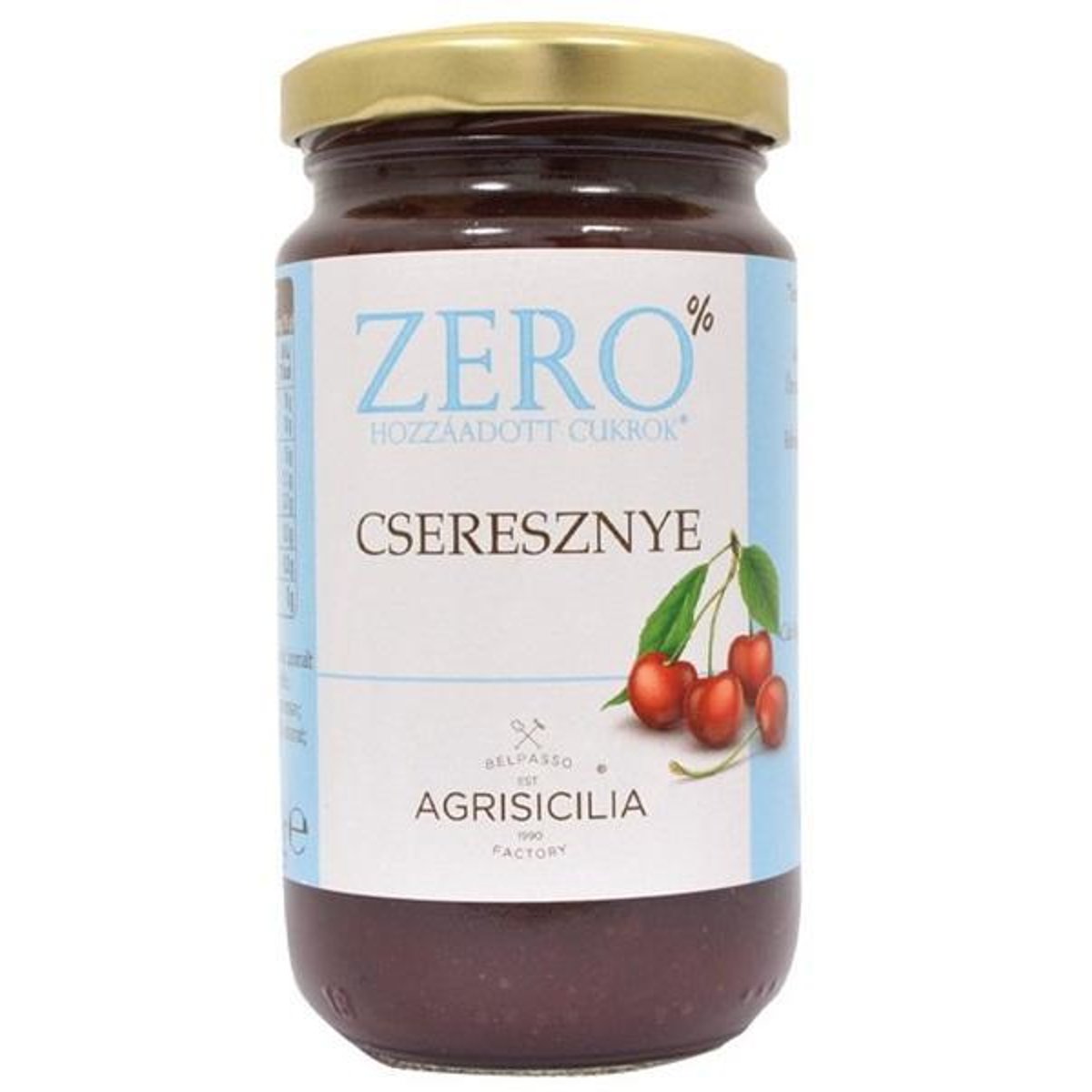 Agrisicilia Cseresznye lekvár hozzáadott cukor nélkül