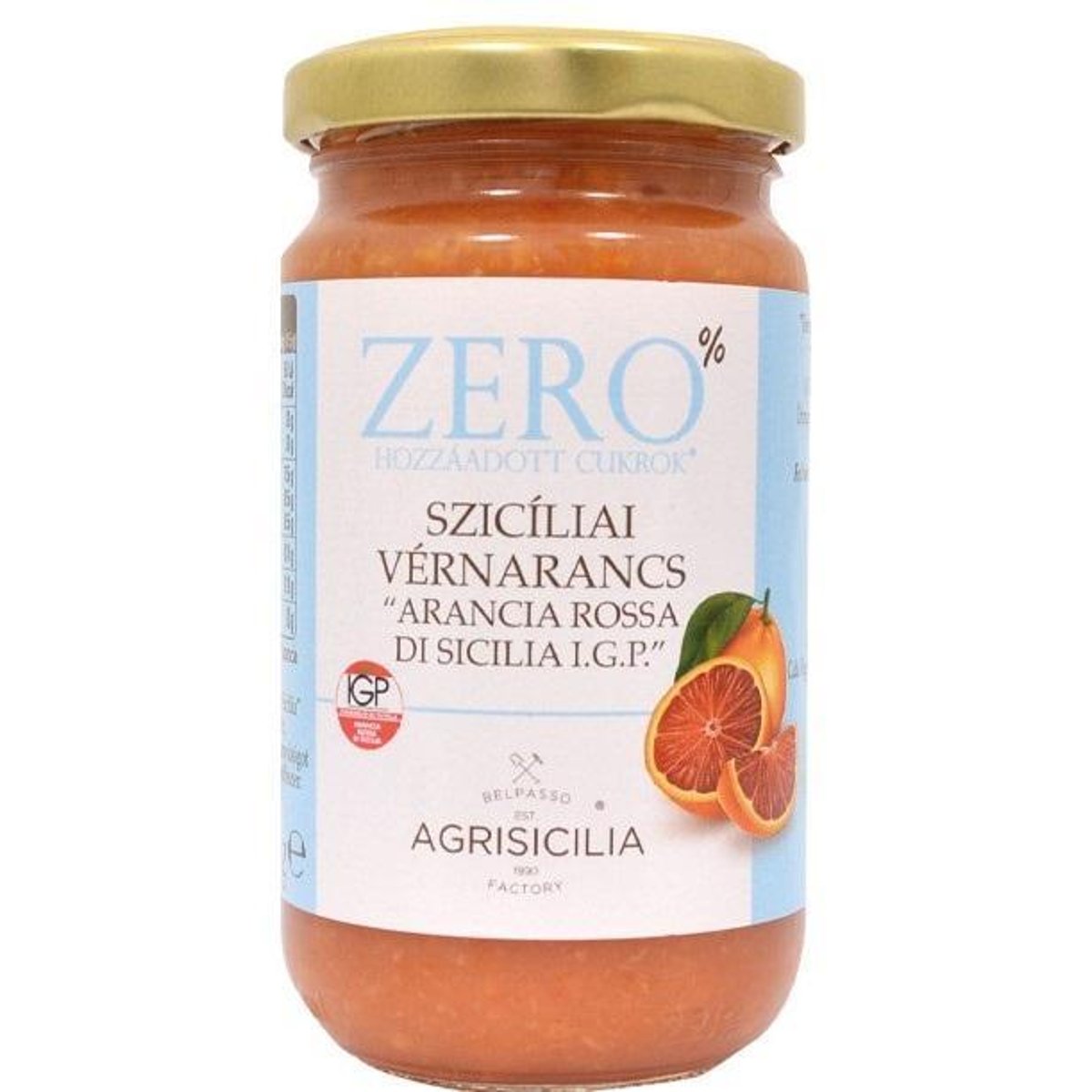 Agrisicilia Szicíliai vérnarancs hozzáadott cukor nélkül